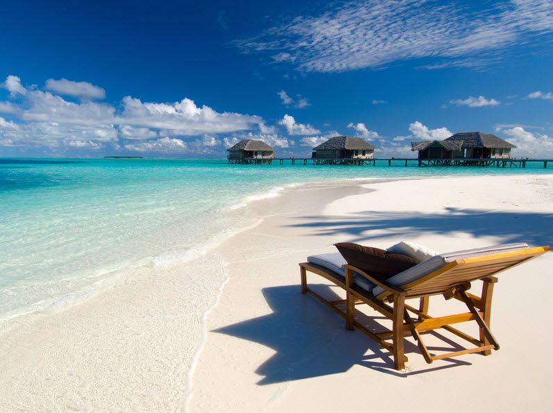 Luxusní šestihvězdičkový hotel na Maledivách